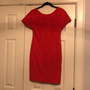 Reiss coral dress !